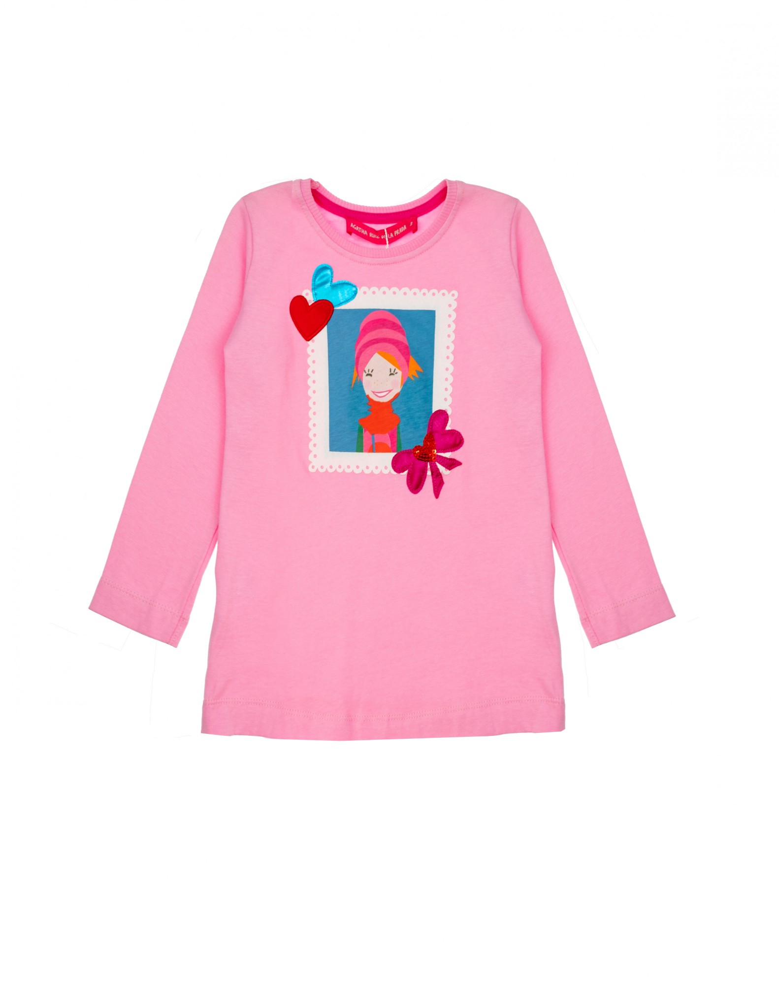 

Футболка с длинным рукавом AGATHA RUIZ DE LA PRADA Agatha Розовый 4 Years-104 см