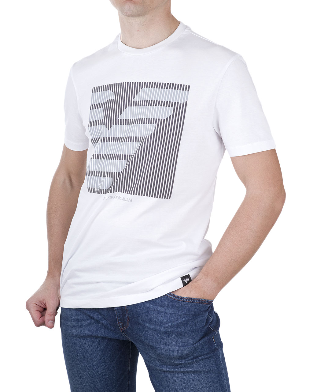 

Футболка чоловіча EMPORIO ARMANI (3Z1T89-1JOOZ-0100/8) Білий XL