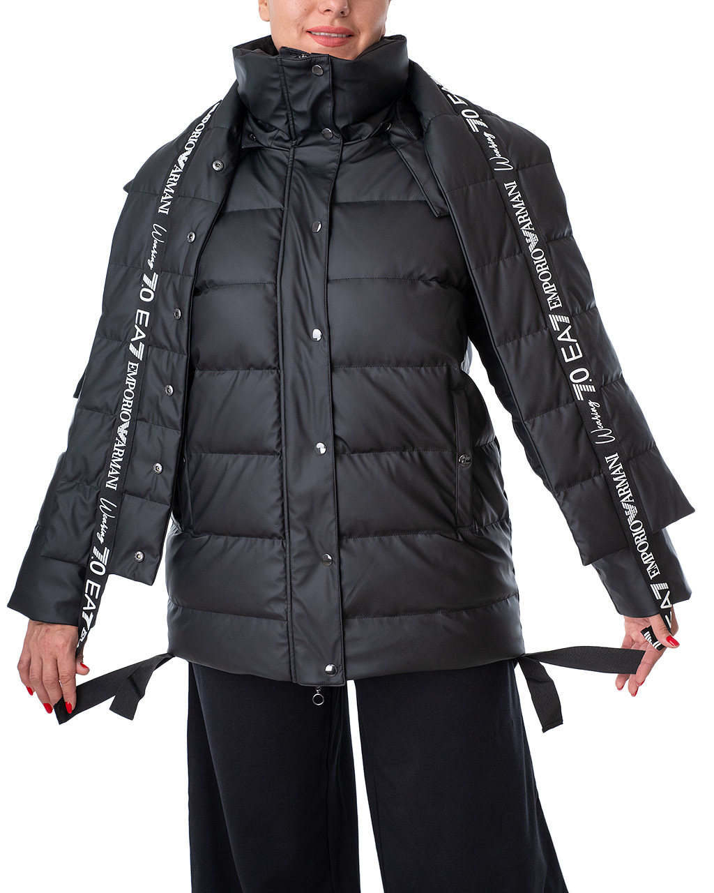 

Куртка спортивна жіноча ARMANI EA7 (6HTB20-TN2BZ-1200/20-21) Чорний, Куртка спортивна жіноча ARMANI EA7 (6HTB20-TN2BZ-1200/20-21) Чорний L