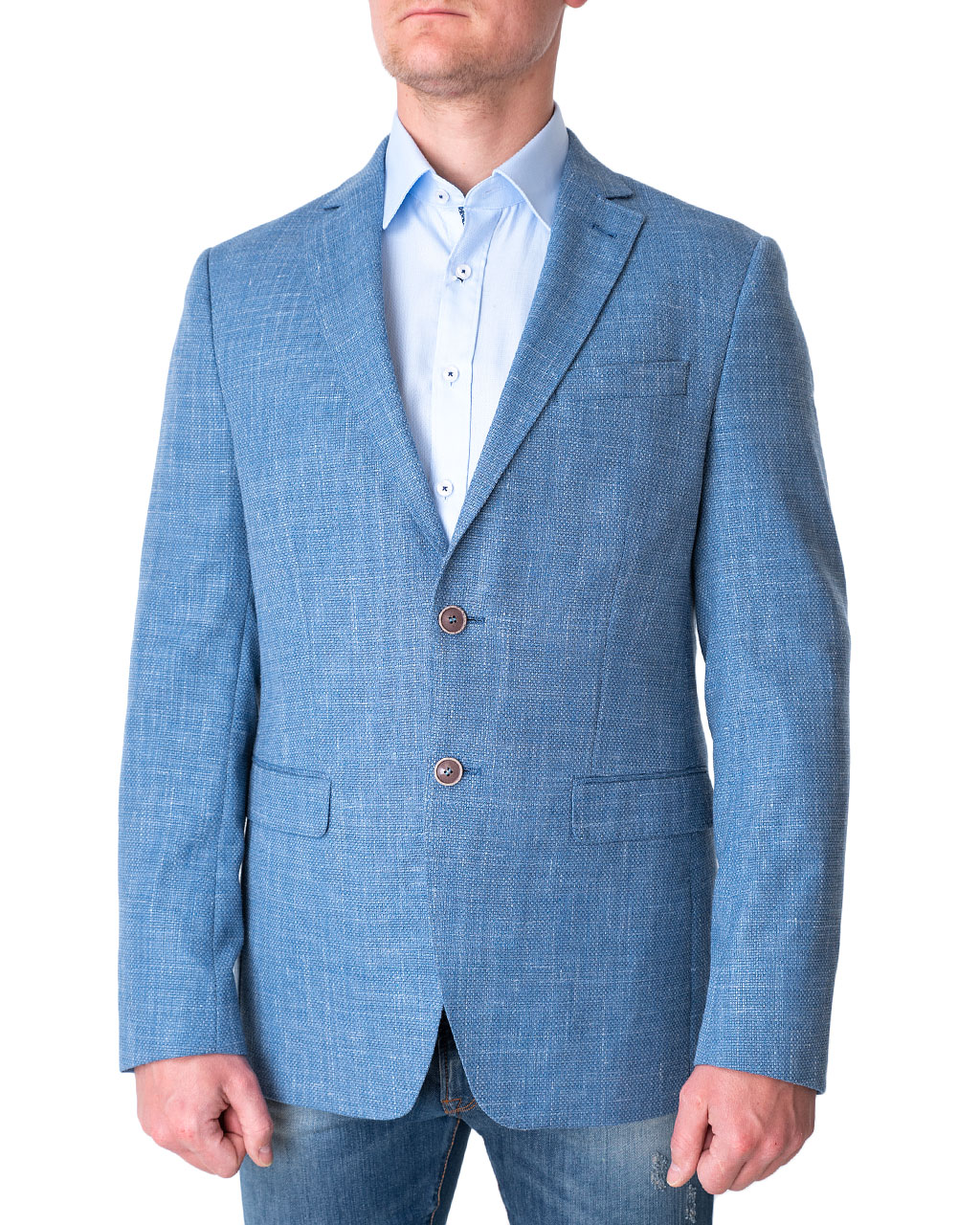 

Піджак чоловічий 2BLIND2C (2BBL275-LBL/91) Синій, Піджак чоловічий 2BLIND2C (2BBL275-LBL/91) Синій 50