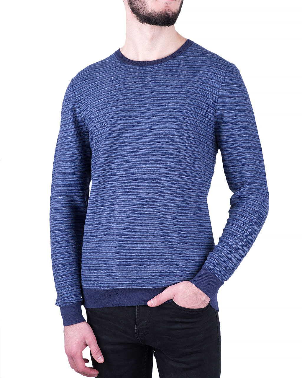 

Джемпер чоловічий RAGMAN (742580-070/8-91) Синій M