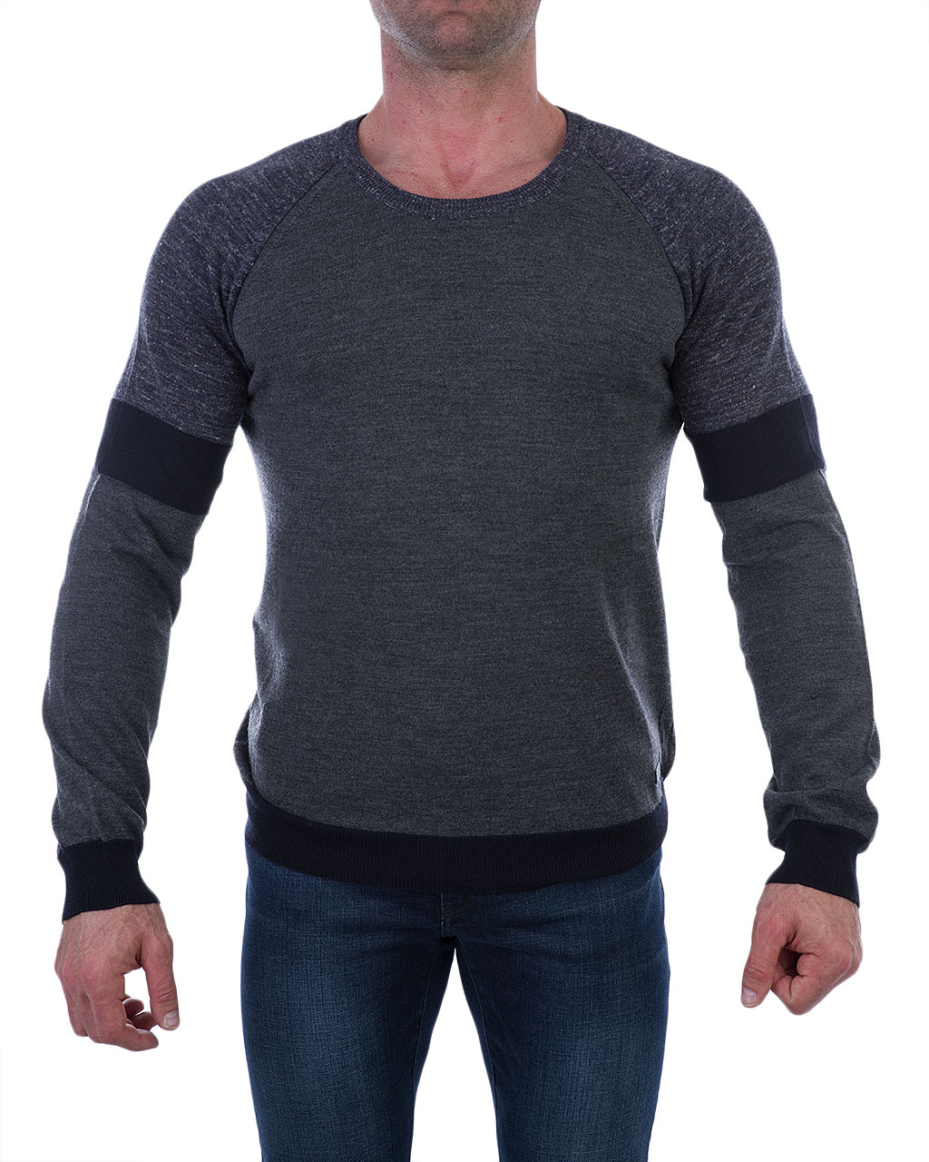 

Лонгслів чоловічий TRUSSARDI JEANS (52M00019-9Y055555-E280/7-8) Сірий XL