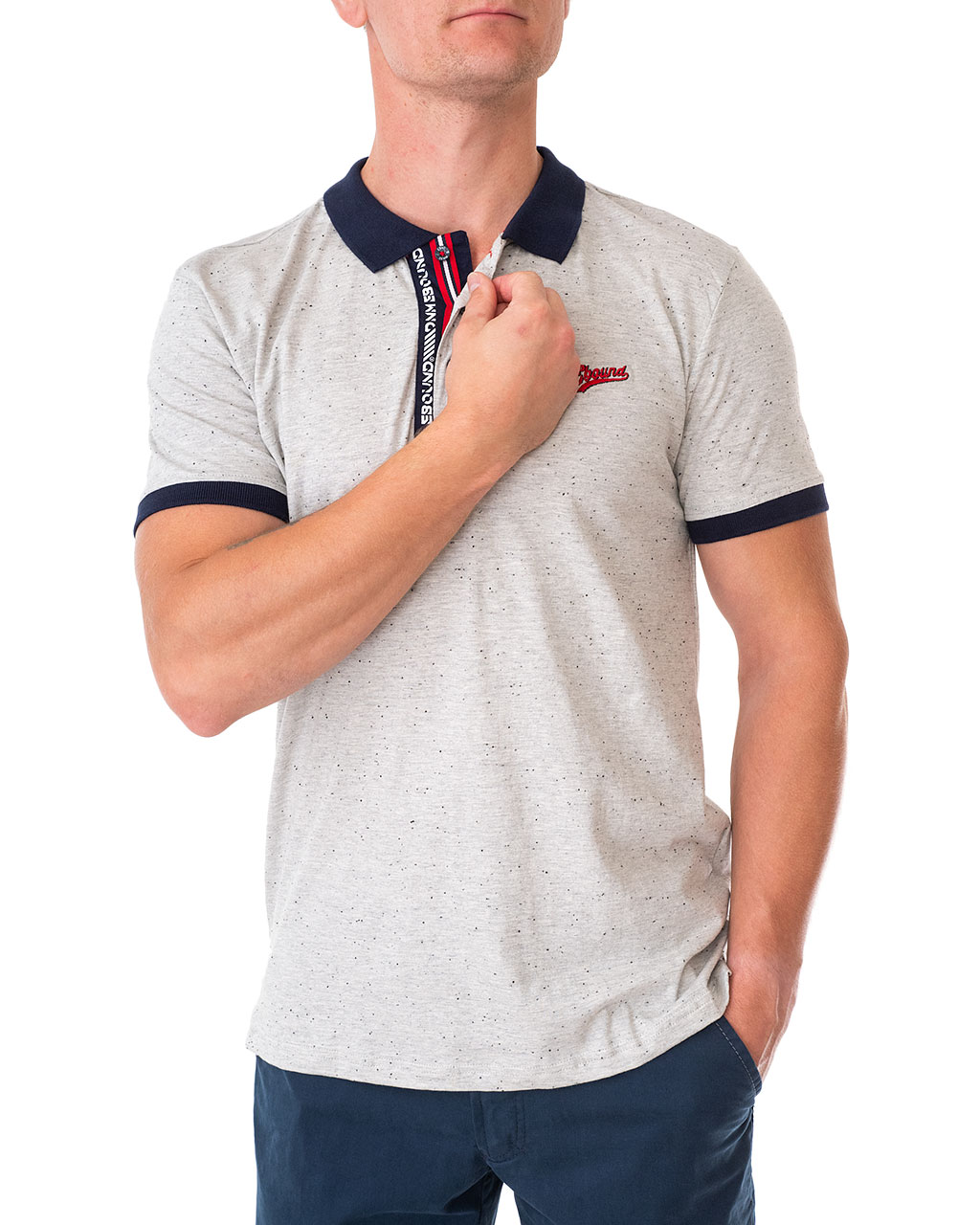 

Трикотаж чоловічий Поло E-BOUND (145674 - grey/20-2) Сірий XXL