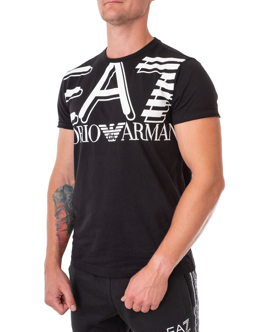 

Футболка спортивна чоловіча ARMANI EA7 (3HPT09-PJ02Z-1200/20) Чорний, Футболка спортивна чоловіча ARMANI EA7 (3HPT09-PJ02Z-1200/20) Чорний L