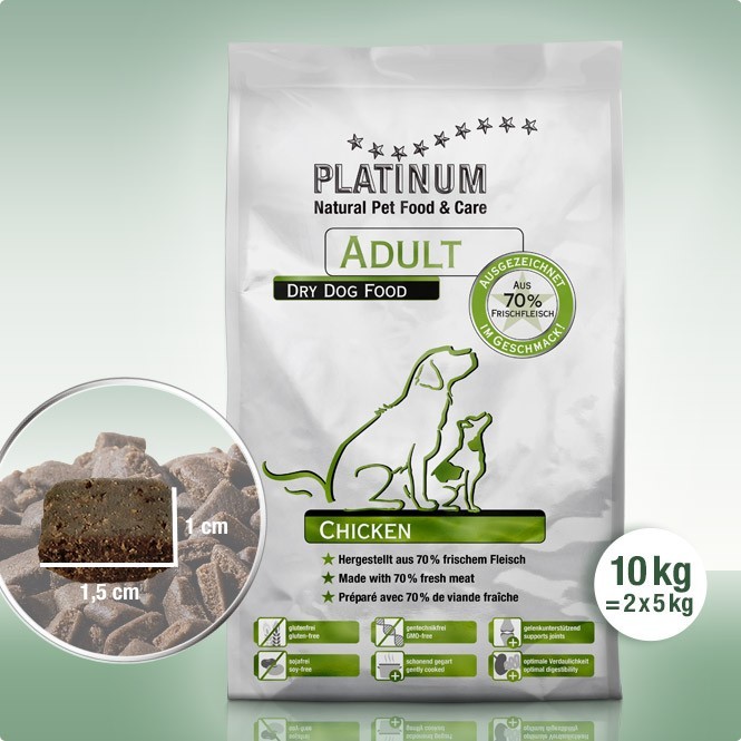 

Сухой корм Platinum Курица для взрослых собак 10 кг (1725)