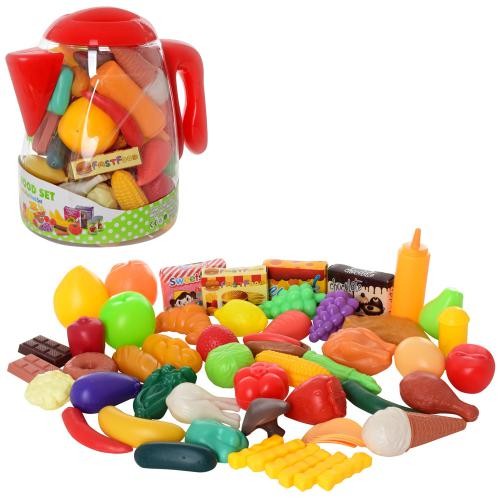

Игровой набор продукты Metr+ 50предметов, в чайнике (XG1-11B)