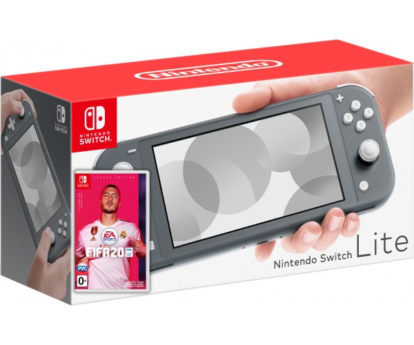 

Nintendo Switch Lite Yellow + Игра FIFA 20 Legacy Edition (русская версия)
