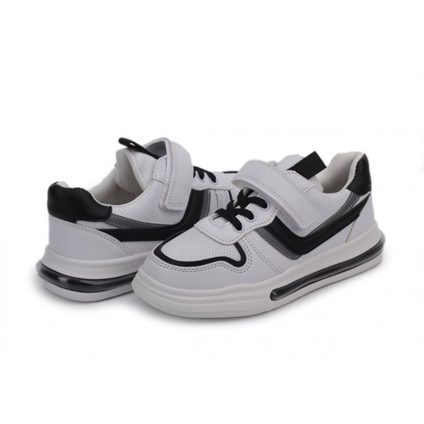 

Кросівки Мишеня M58-2WHITE-BLACK 30 Біло-чорний