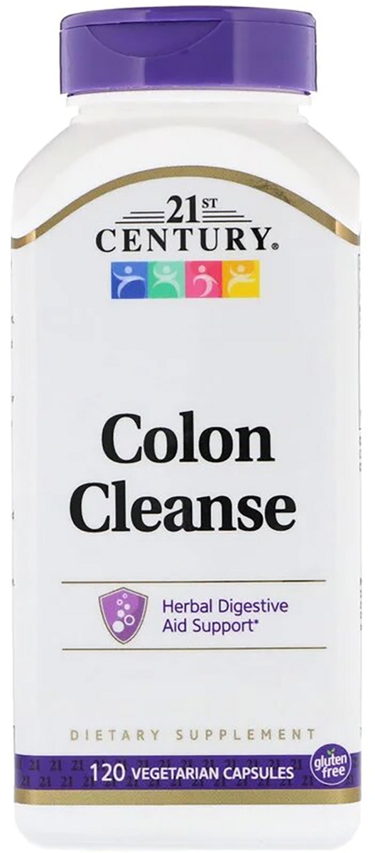 

Натуральная добавка 21st Century Colon cleanse 120 вегетарианских капсул (740985228463)