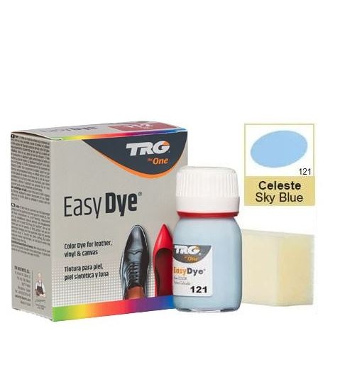 

Краска для кожи голубая 121 TRG Easy Dye, 25 мл
