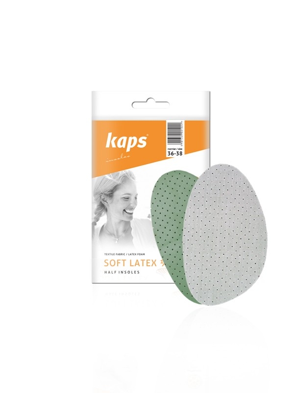 

Ортопедические вкладыши в обувь Kaps Soft Latex 1/2 размер 41-42