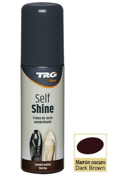 

Жидкий крем для обуви темно коричневый TRG Self Shine, 75 мл