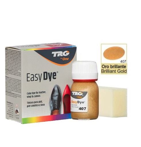 

Краска для обуви золото 407 TRG Easy Dye Metallic, 25 мл