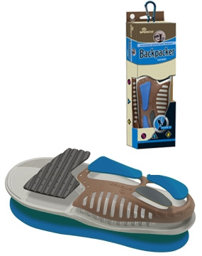 

Ортопедические стельки Spenco Ironman Backpacker размер 36-38