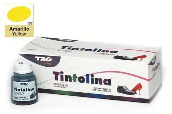 

Краска желтая для кожи универсальная TRG Tintolina, 25 мл