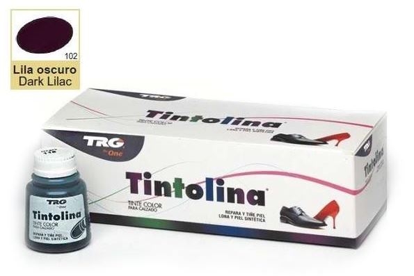 

Темно-сиреневая краска для кожи TRG Tintolina, 25 мл