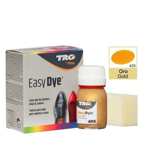 

Краска для обуви золото 405 TRG Easy Dye Metallic, 25 мл