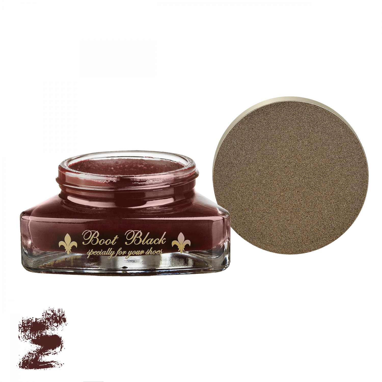 

Крем для обуви бордовый махагон Boot Black Artist Palette