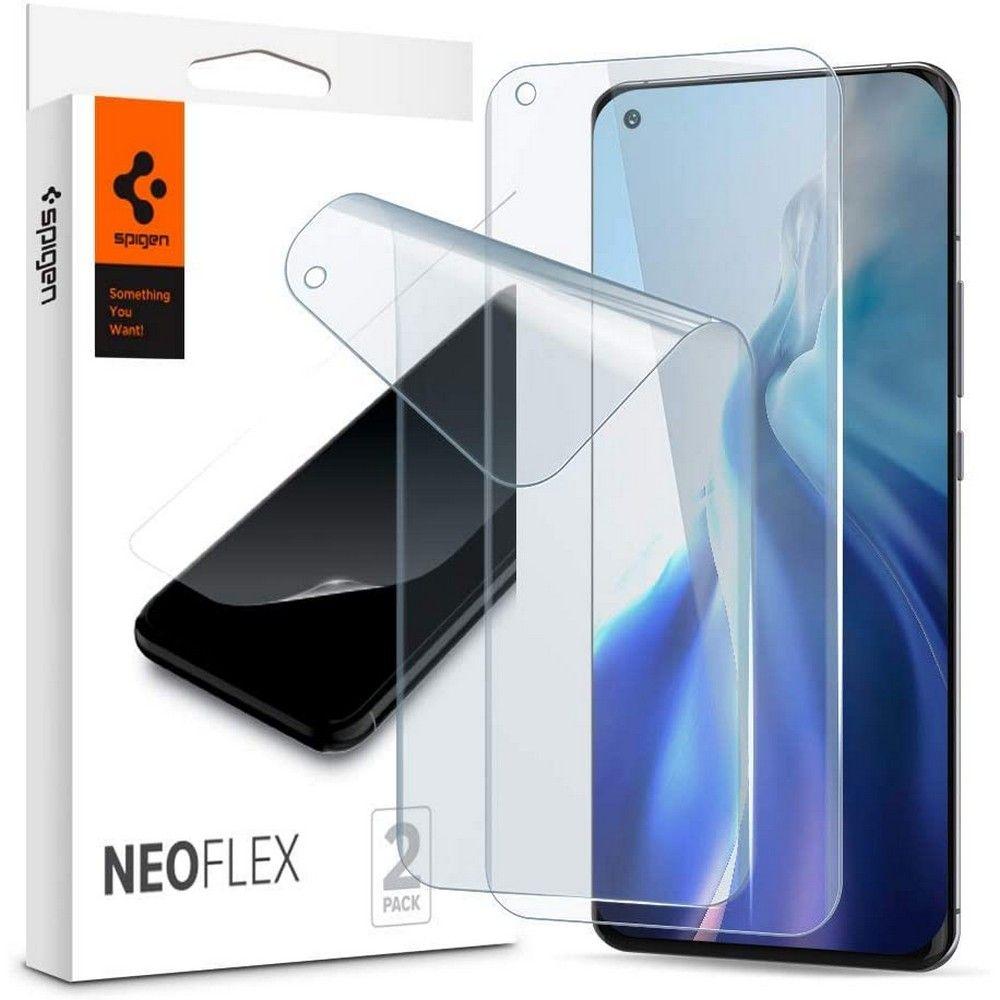 

Защитная плёнка Spigen Neo Flex HD Hydrogel для Xiaomi Mi 11/Mi 11 Ultra (2шт.) Clear