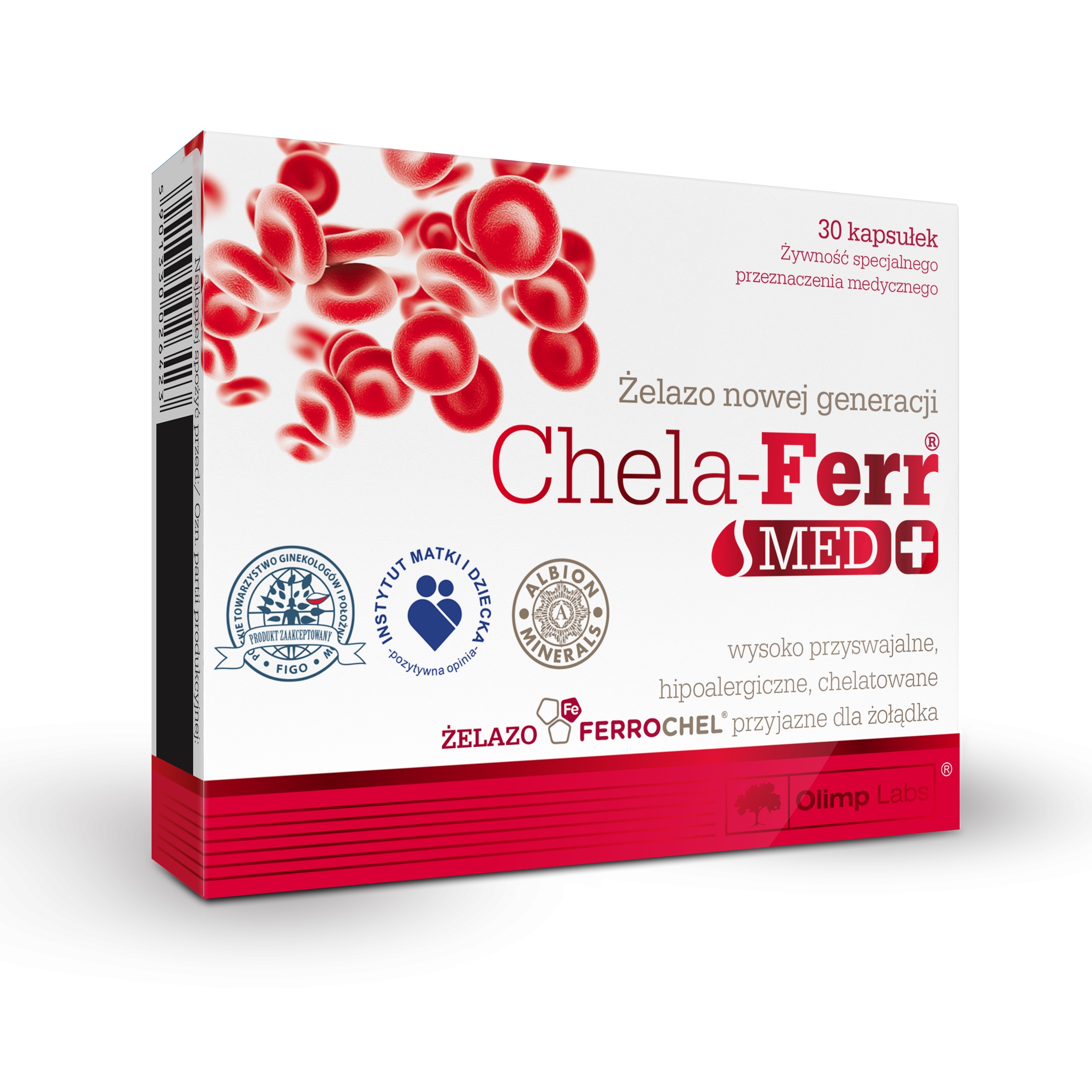 

Витамины Olimp Chela-Ferr Med 30 капсул (4384301885)