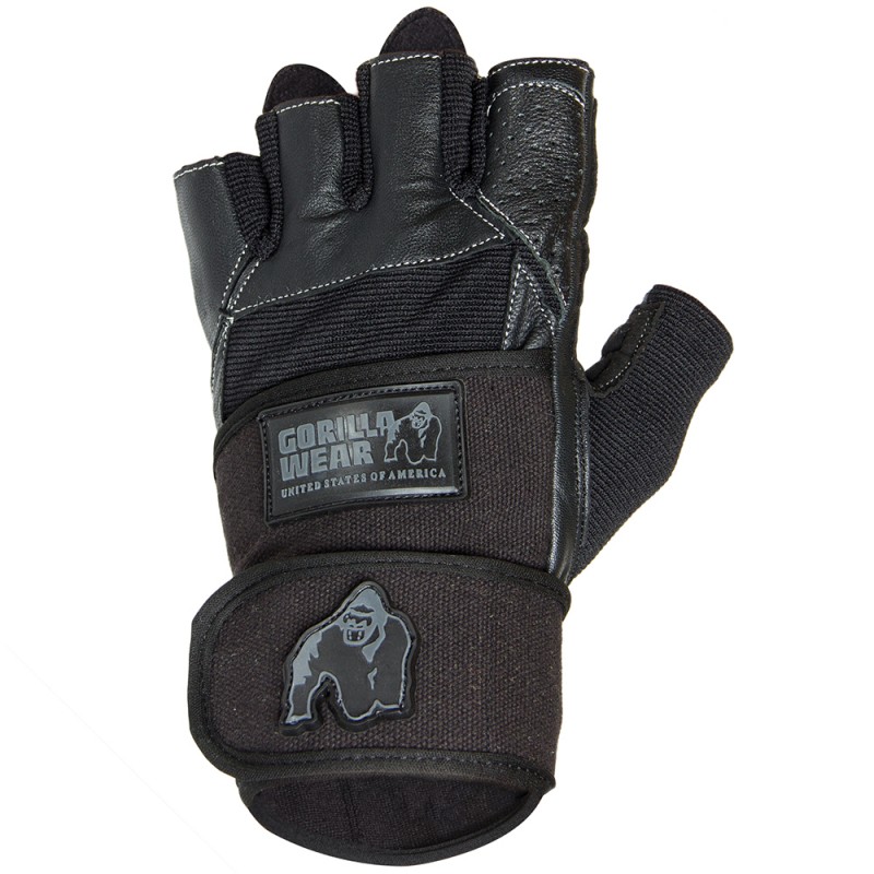 

Перчатки Gorilla Wear Dallas Wrist Wrap Gloves Black XL (4384301926)