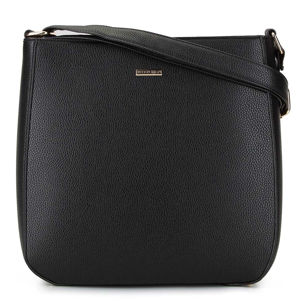 

Женская трапециевидная сумка через плечо 29-4Y-005-1 черный