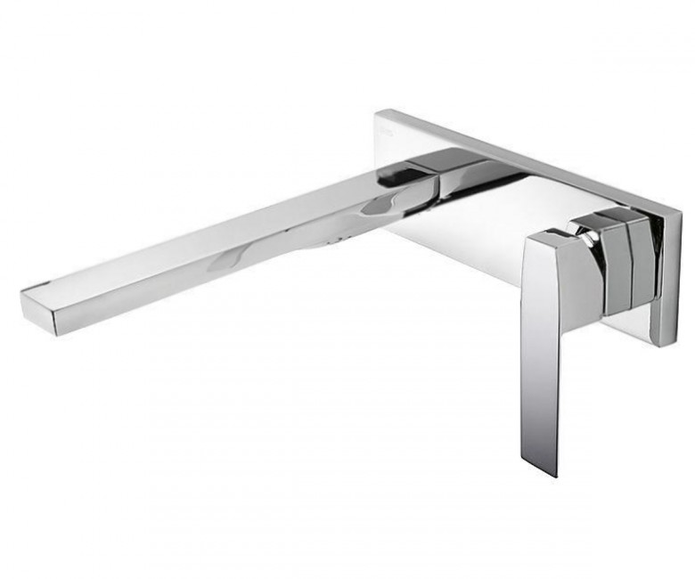

Смеситель для умывальника Tres Slim exclusive настенный 202.200.04 (SR202686)