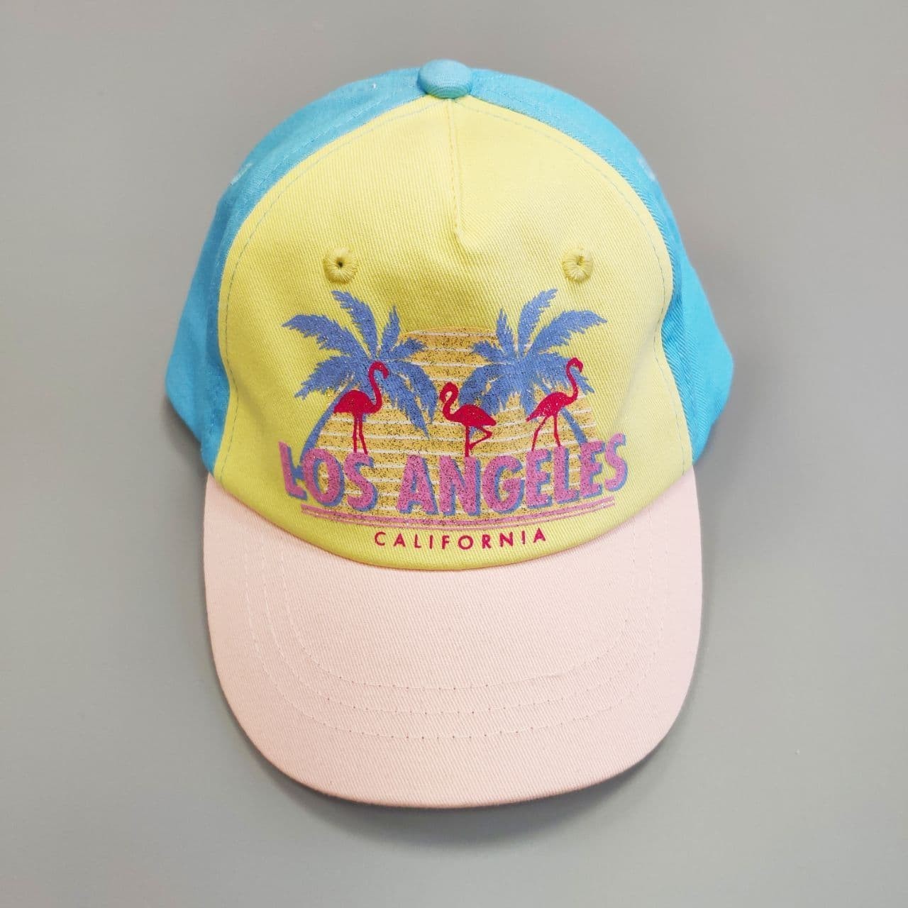

Кепка для девочки Minoti Los Angeles 13636 48см Розовый/Голубой