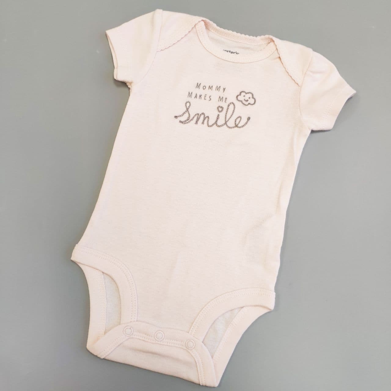 

Боди с коротким рукавом для девочек Carter`s 1763 Mommy Smile 69-72см Розовый