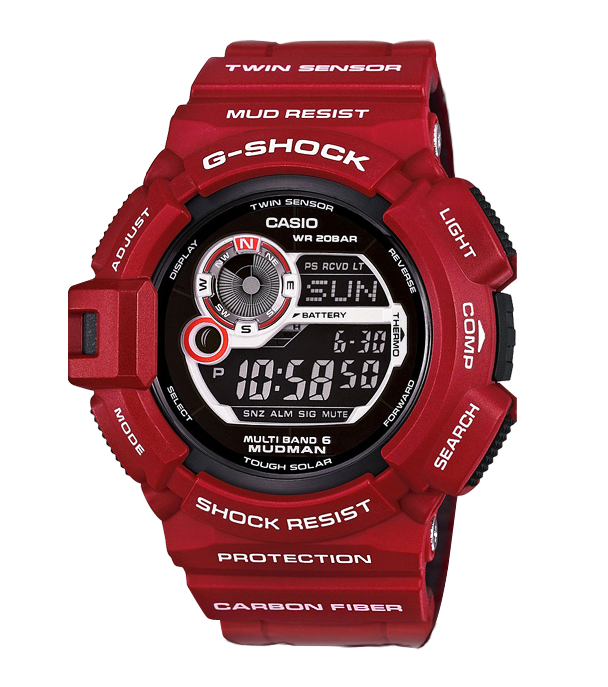 

Мужские часы Casio G-9300RD-4ER