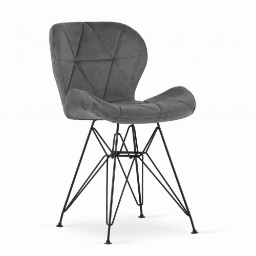 

Стул Leobert Nest (велюр) Grey