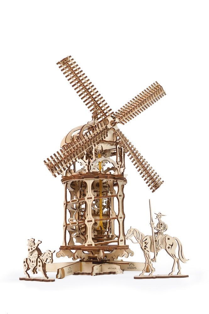 

Механический 3D пазл Ukrainian Gears Башня-Мельница (585 деталей)