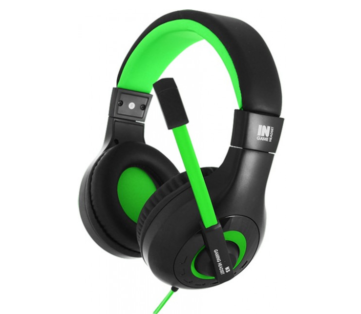 

Гарнитура Gemix N3 black-green Gaming