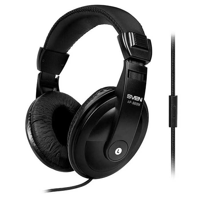 

Наушники Sven AP-860M наушники с микрофоном (кожаные)