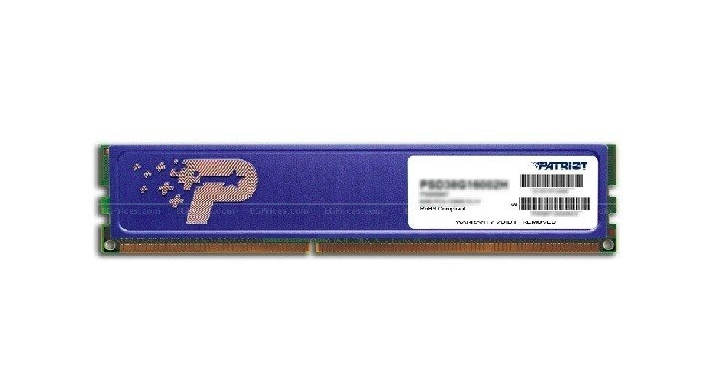 

Память 4Gb DDR3, 1600 MHz (PC3-12800), Patriot, 11-11-11-28, 1.5V (PSD34G16002H)