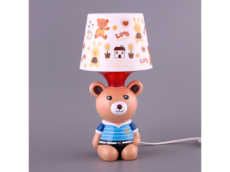 

Светильник детский с абажуром Fashion Lamp Мишка 32 см 39-222