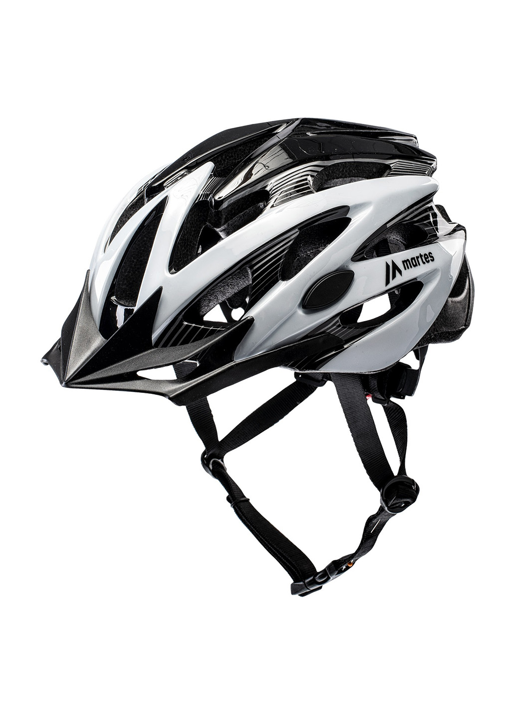 

Шлем велосипедный Martes BATS L 58-61 Черный с белым 77994-BLACK/WHITE