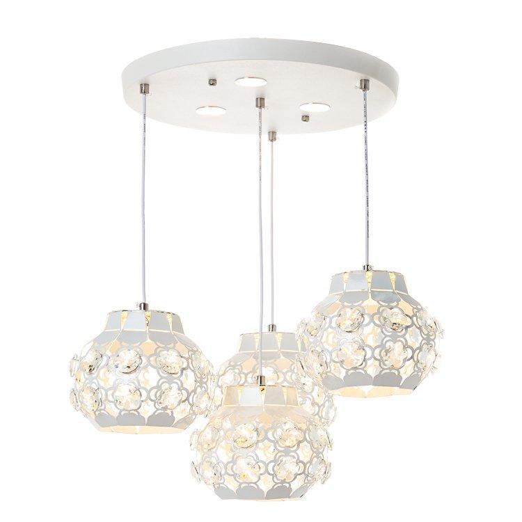 

Люстра с камнями и цветами SLAVIA LED 90W FE013/4