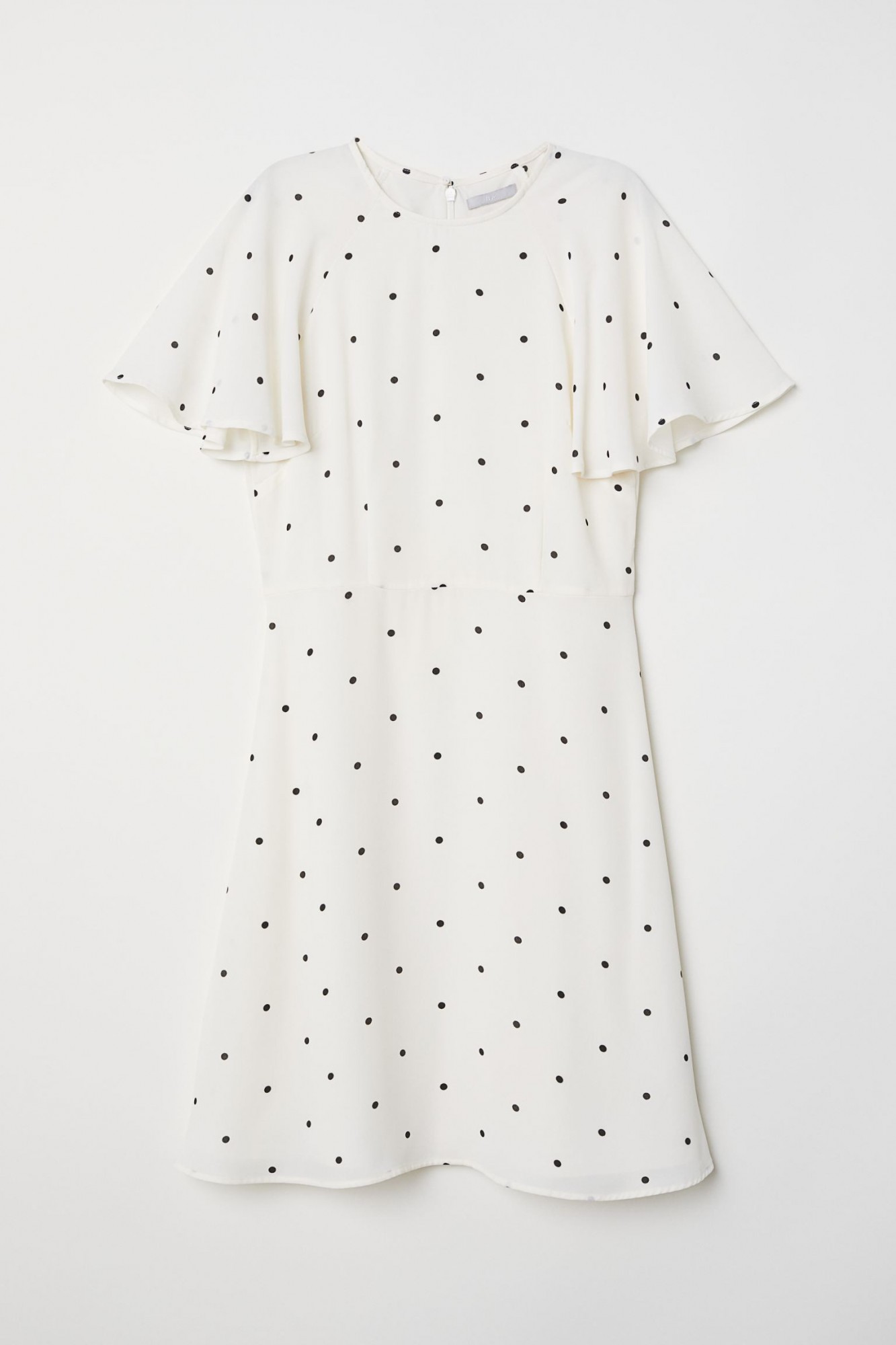 

Платье H&M 36 кремовый в горошек 6375698RP7