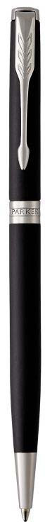 

Ручка шариковая Parker SONNET 17 Slim Matte Black Lacquer CT BP 84 931
