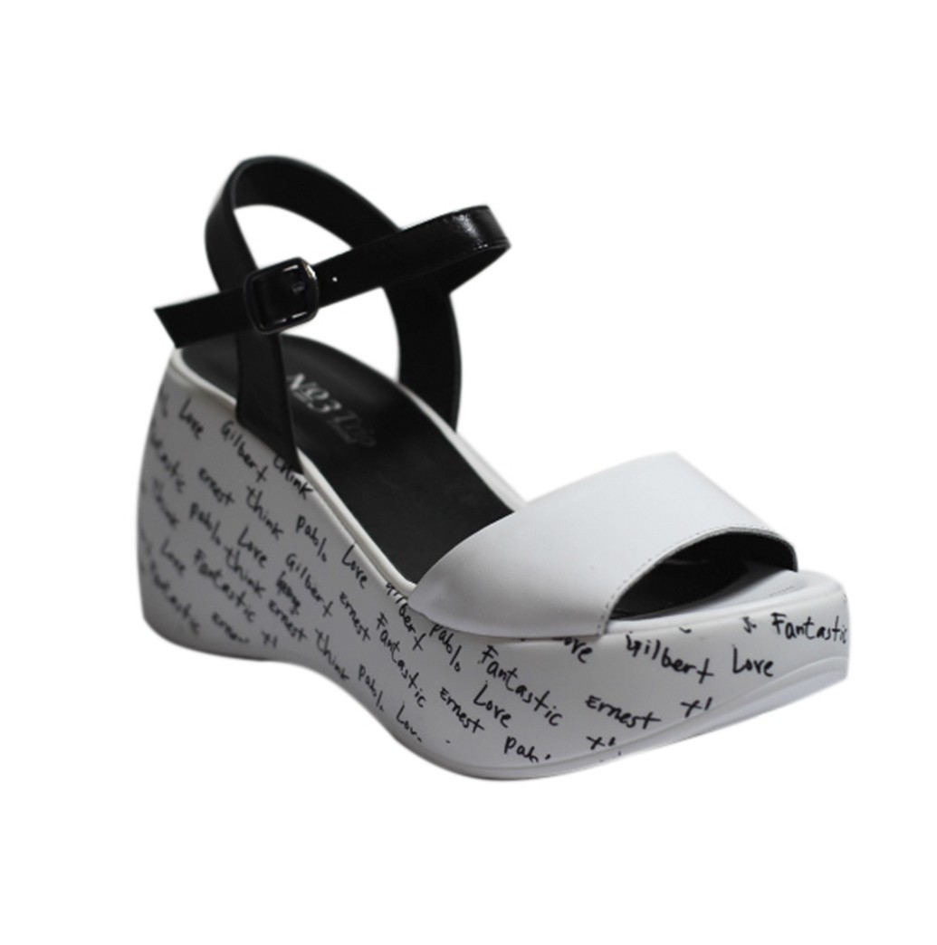 

Босоножки Trio Trend 29408 36 белые с черным