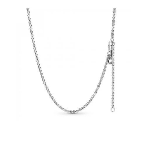 

Серебряное Колье Пандора Из Круглых Звеньев #399260C00-60