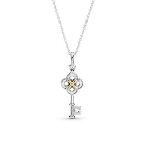 

Серебряное Колье Пандора Цветочный Узор #399339C01-70