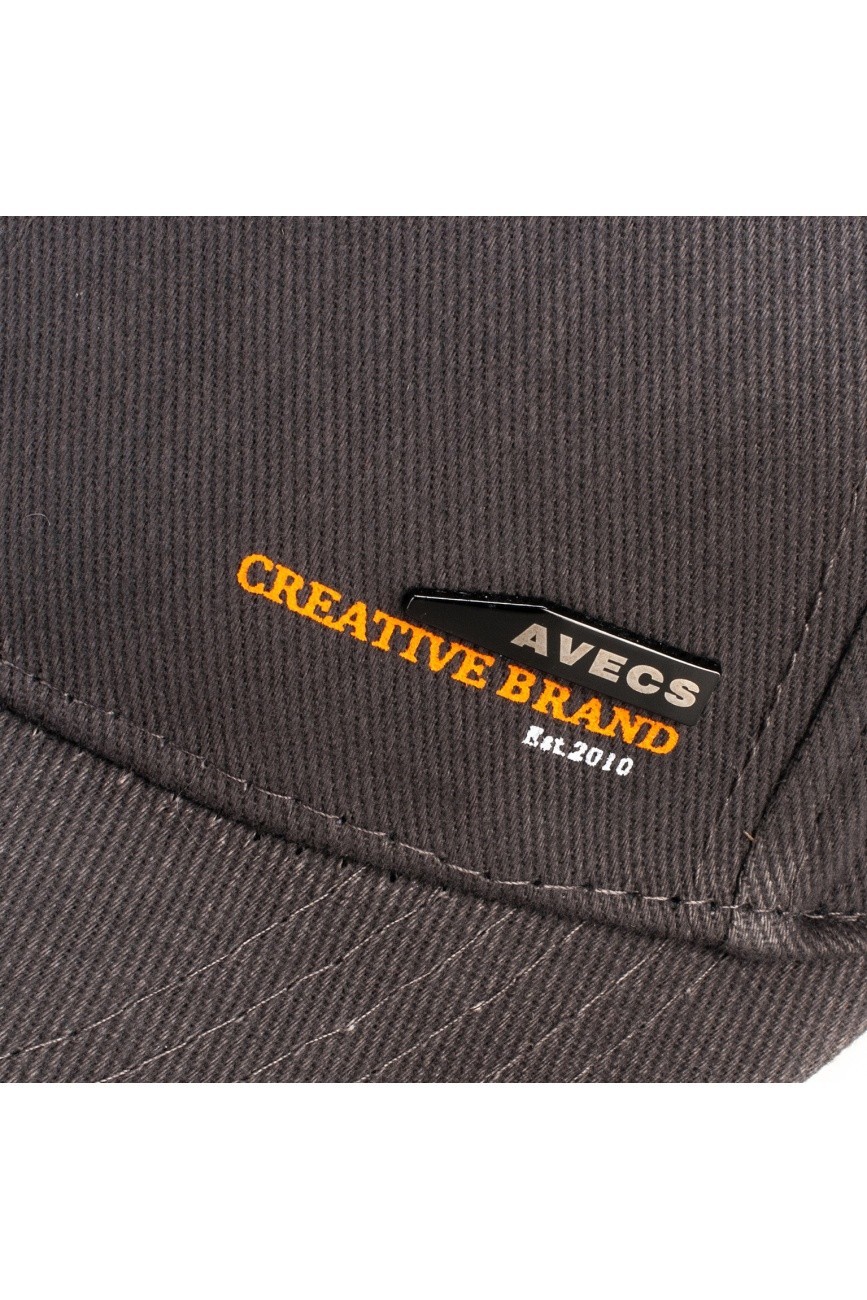 

Кепка унисекс AVECS 30227 темно-серая