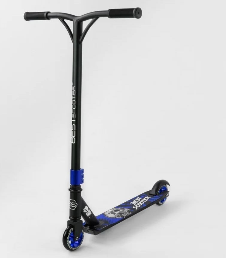 

Самокат трюковый 67531 Best Scooter алюминиевый диск и дека, колёса PU, d=10см