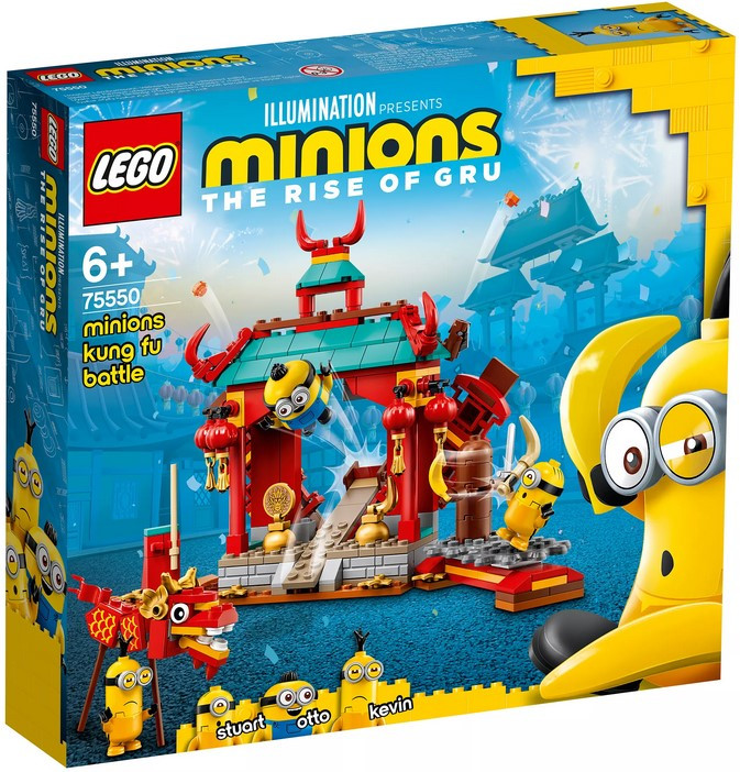 

Lego Minions Миньоны: бойцы кунг-фу 75550