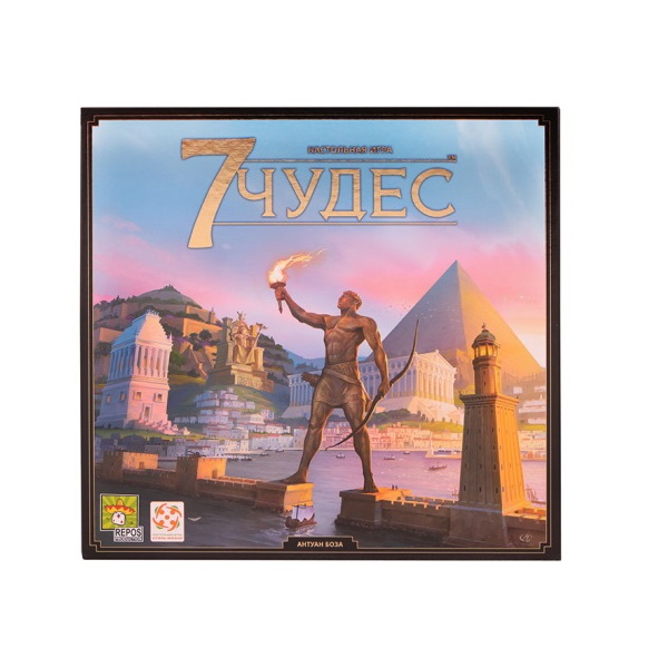 

Настольная игра 7 Чудес | 7 wonders 2-е издание на русском языке