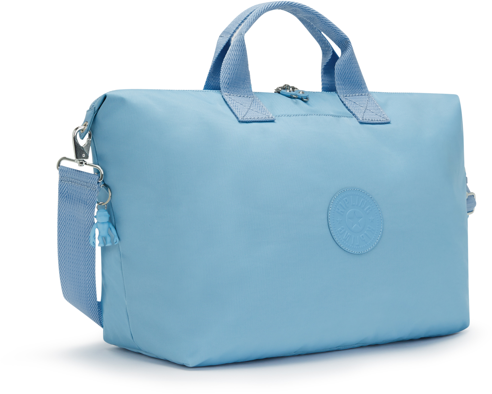 

Женская сумка Kipling BASIC ELEVATED / Blue Mist KALA M двуручн. (40л) (58x32x20см) KI5383_M80