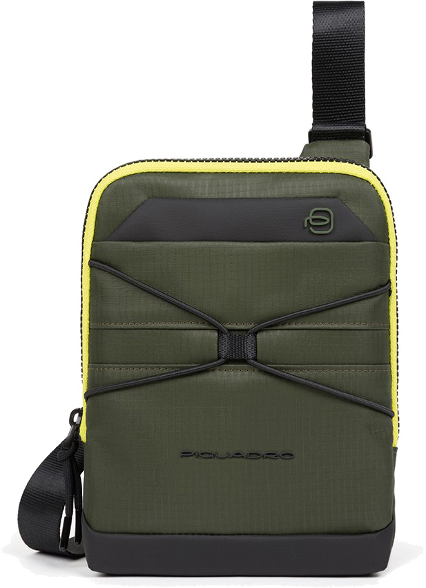 

Сумочка Piquadro OTELLO/Green наплечная с отдел. д/iPad mini CA5388S114_VE