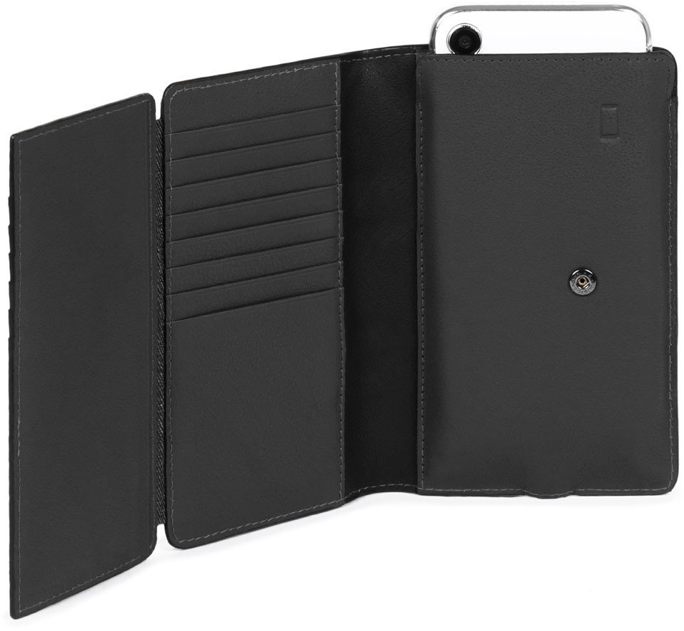 

Портмоне Piquadro NABUCCO/Black с отдел. д/смартфона AC5443S110_N